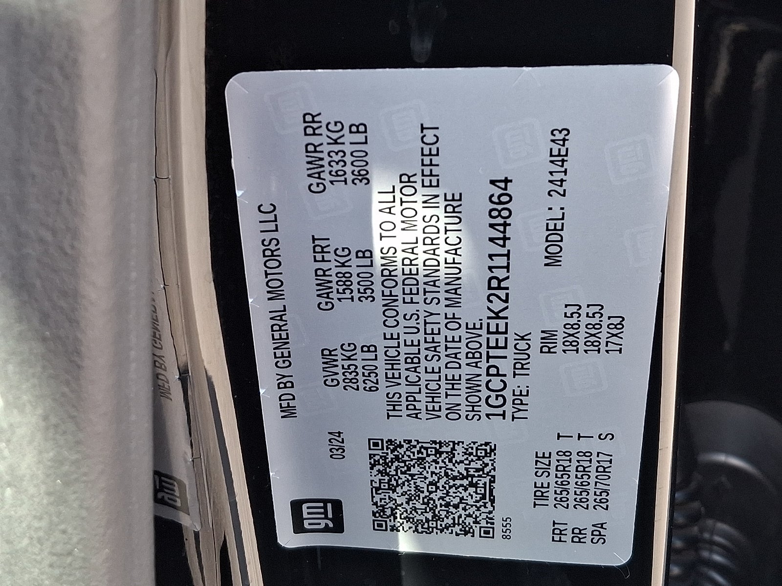 2024 Chevrolet Colorado Trail Boss