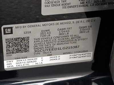 2020 Chevrolet Silverado 1500 RST